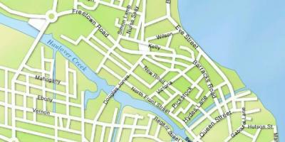 Карта міста Беліз вулиці